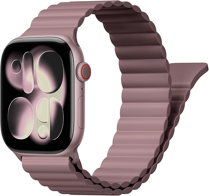 Magnetic Sport Bands for Apple Watch Band 40mm 38mm 41mm 42mm 44mm 45mm 46mm by BXUXOHS