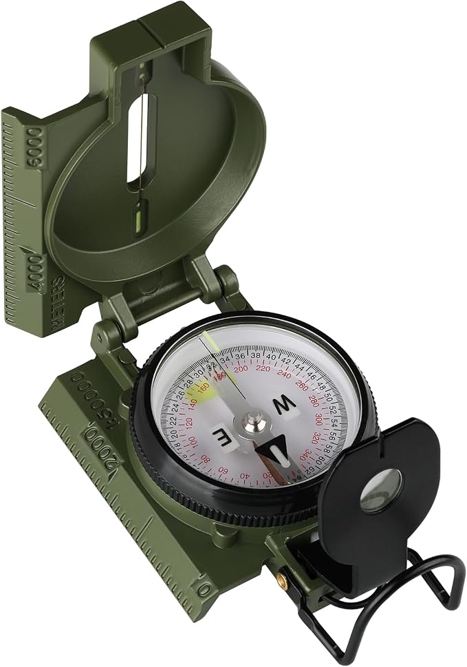 Compass Hiking Survival, Wilderness Survival Compass by HaiKe