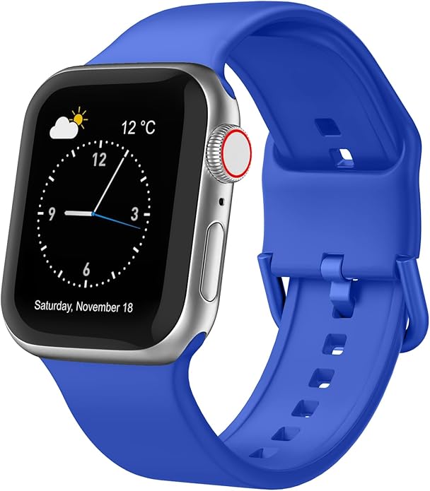 Sport Band Compatible with Apple Watch Bands 49mm 46mm 45mm 44mm 42mm 41mm 40mm by Recoppa