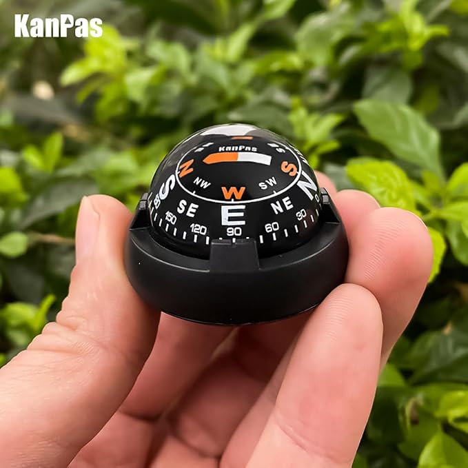 KanPas EDC Ball Compass for Hands-Free and Free Angle Reading - Image 3