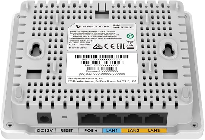 Grandstream GWN7603 | AC1270 Wi-Fi 5 Access Point | Integrated Gigabit Ethernet - Image 5