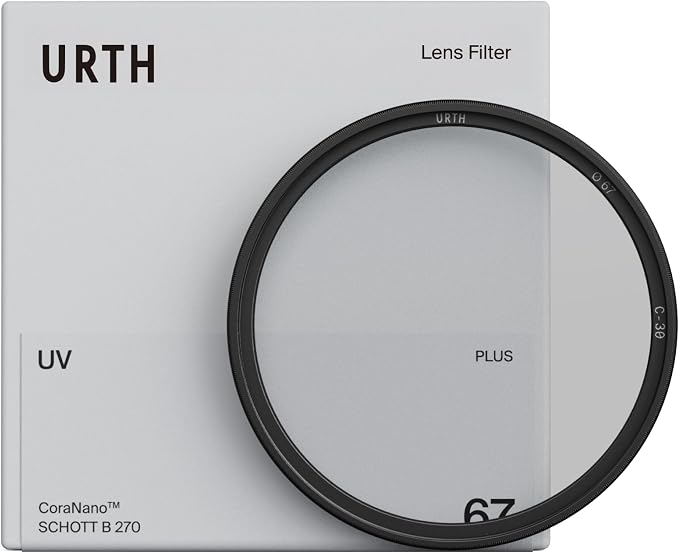 Urth 58mm UV Lens Filter — 30-Layer Nano-Coated, HD Optical Glass UV Camera by Urth