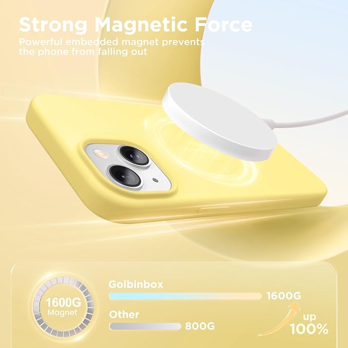 GolbinBox Magnetic for iPhone 13 Case & iPhone 14 Case, Compatible - Image 3