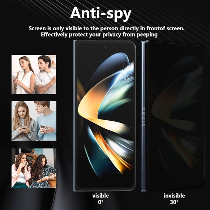 2 Pack Outer Privacy Tempered Glass - Image 4