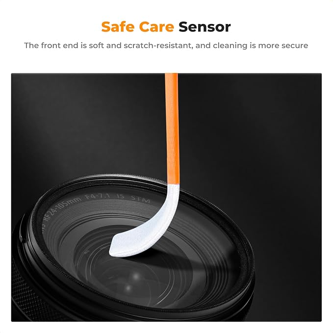 K&F Concept 10 Pack APS-C-Frame Sensors Cleaning Swabs, DSLR SLR Digital Camera - Image 5