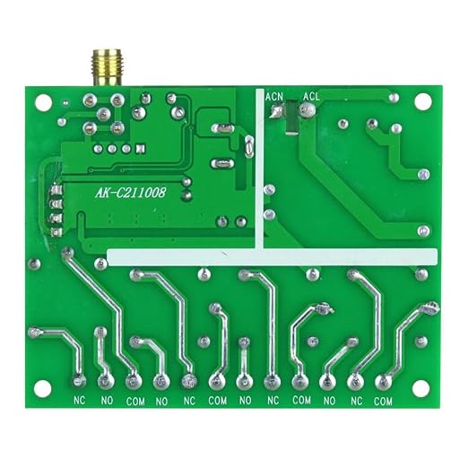 DC 12V 24V 36V 4CH Remote Control Switch 433Mhz 10A Wireless Remote Control - Image 3