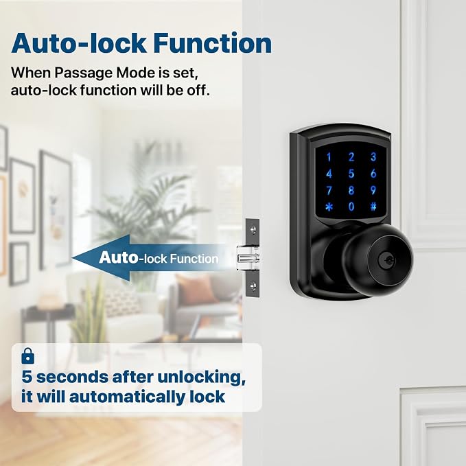 HIDALIFE Keyless Entry Door Lock - Image 7