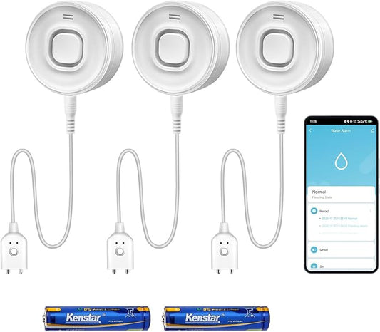Water Alarm Leak Detector, Water Leak Detector by VirtueSensor