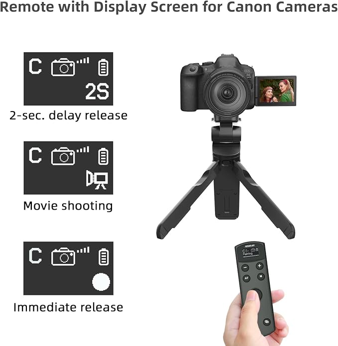 for Canon Rechargeable Wireless Shutter Release, Camera Remote Control - Image 3