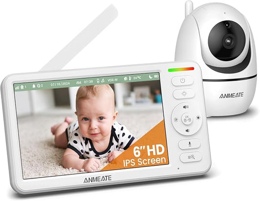ANMEATE 6 Inch Baby Monitor by ANMEATE