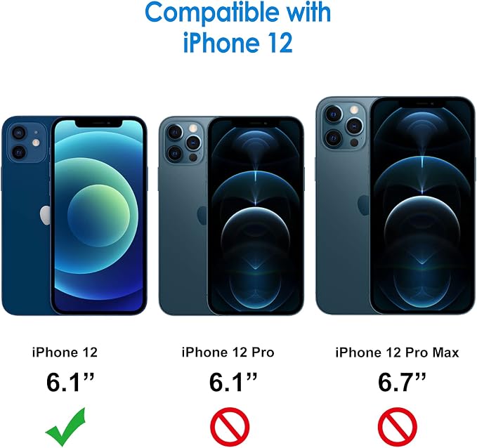 JETech Screen Protector for iPhone 12 6.1-Inch - Image 2