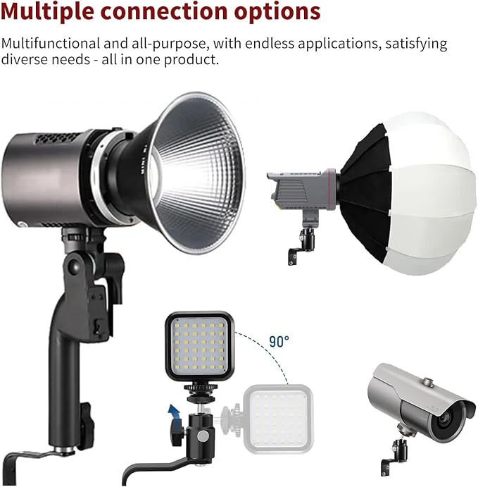 E Shape Adjustable Metal Camera Wall Mount, Speaker Wall Mount, - Image 5