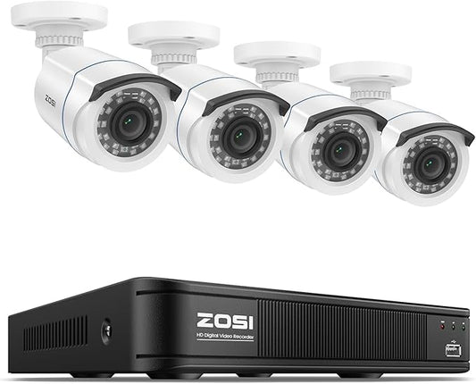 ZOSI H.265+ Full 1080p Home Security Camera System by ZOSI