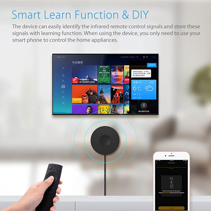 Smart IR Universal Remote Control: WiFi Infrared Remote Control, All in One - Image 5