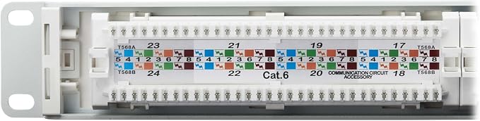 Tripp Lite Series 24-Port Patch Panel 1U Rack Mount, Cat6 RJ45 Ethernet - Image 6