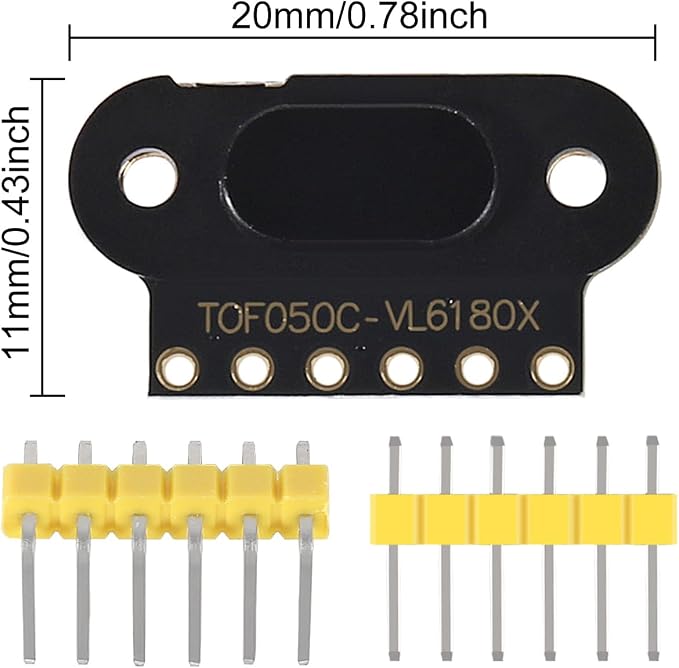 4pcs TOF050C VL6180 Time-of-Flight Laser Ranging Sensor Breakout ToF Distance - Image 3