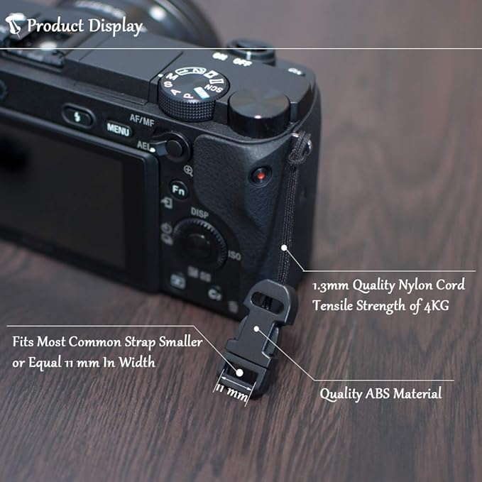 VKO Quick Release Camera Strap QD Loops Connector Adapter - Image 2