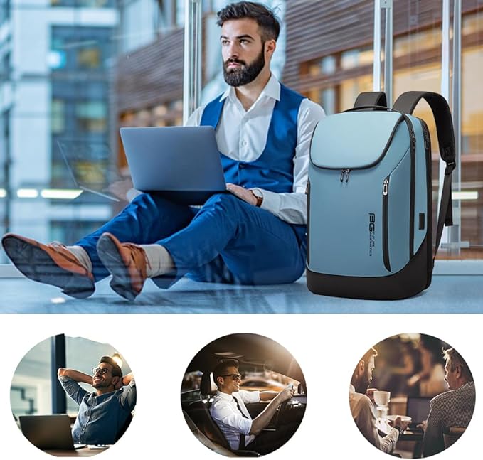 BANGE Business Smart Backpack Waterproof fit 15.6 Inch Laptop Backpack - Image 6