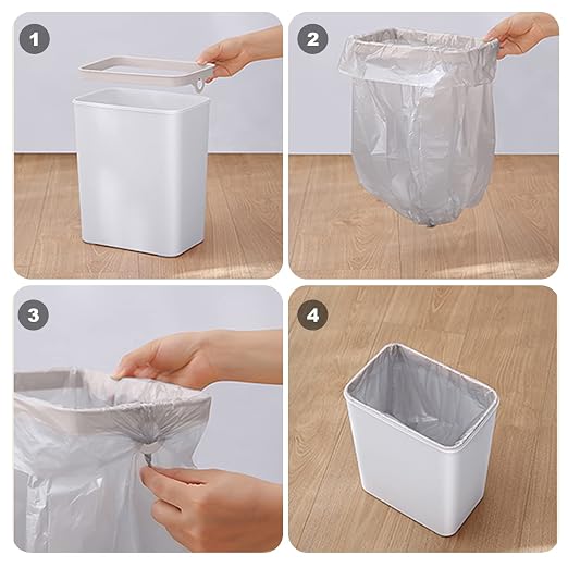 Yatmung 2 Pack - 2.5 Gallon Smart Trash Can Sensor Motion Slim Touchless - Image 6