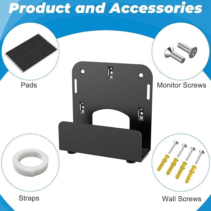 Cable Box Wall Mount, Adjustable Modem Mount Bracket - Image 4