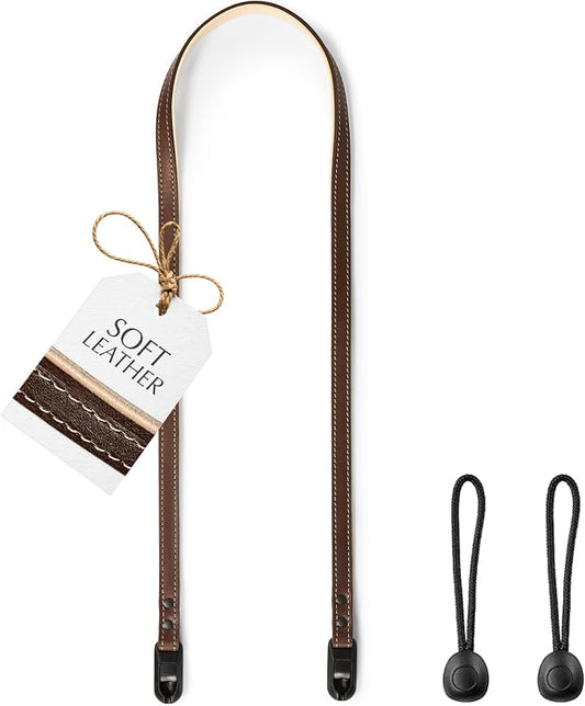 C Coiro Thin Leather Camera Strap by CCoiro