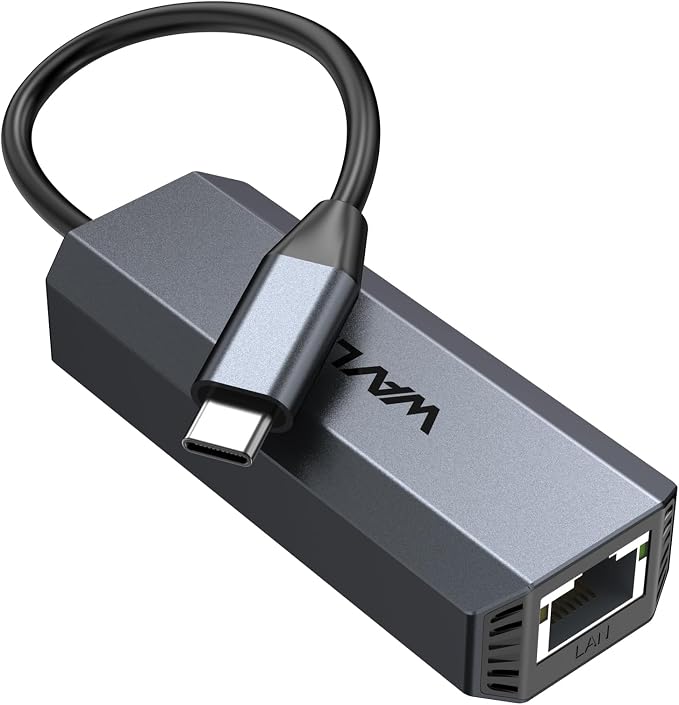 WAVLINK 5Gbps USB C Ethernet Adapter – 5G/2.5G/1G/100M/10M Auto-Adaptive - Image 2