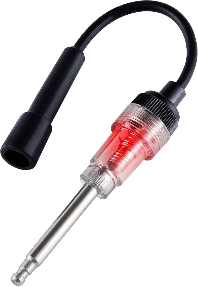 SINGARO Inline Spark Plug Tester, Plug-in Engine Ignition Tester, Car Exterior by SINGARO