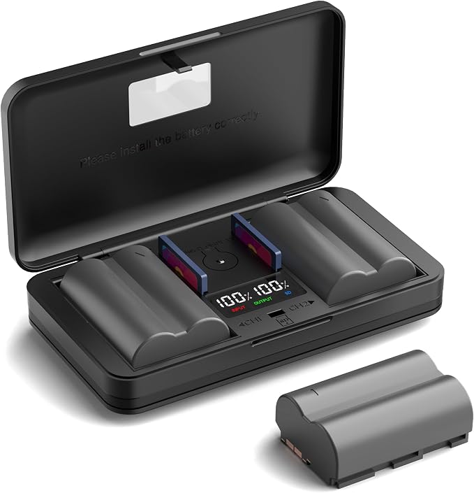 BP511 Camera Battery Multifunctional Charger Set Compatible by Inspirationlightsupyourlife