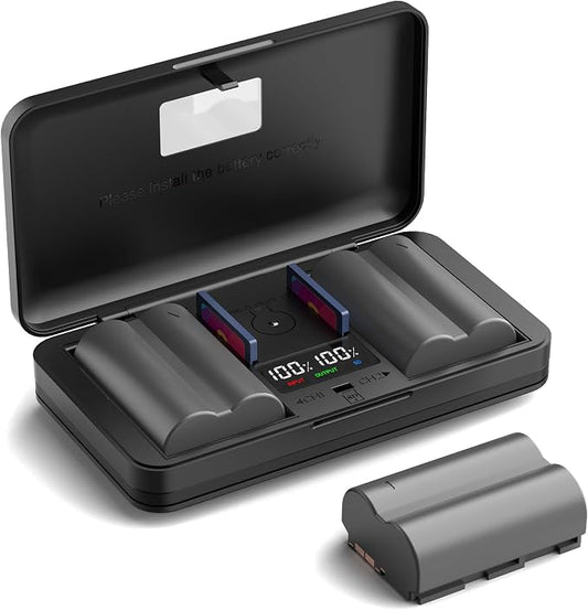 BP511 Camera Battery Multifunctional Charger Set Compatible by Inspirationlightsupyourlife