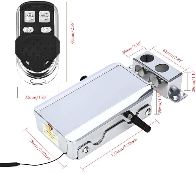 Electronic Deadbolt Anti-Theft Smart Hidden Door Lock - Image 2