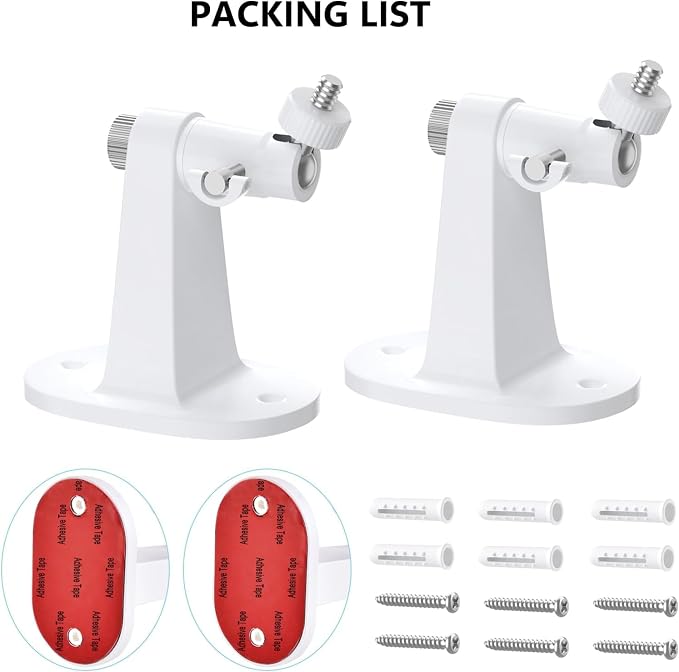 2Pack Ring Camera Wall Mount for Ring Stick Up Cam & Ring Outdoor Cam Plus - Image 7