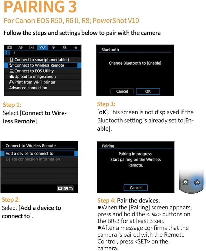 for Canon Wireless Camera Remote Control - Image 9