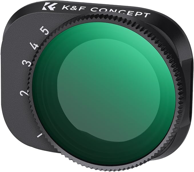 K&F Concept Mini 3 Pro Variable ND2-32 ND Filter Compatible by KFCONCEPT