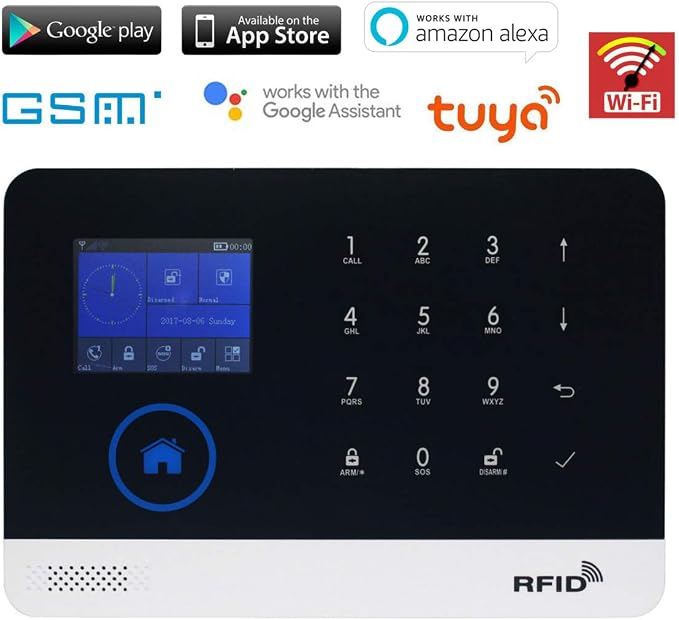 WiFi GSM Tuya Wireless Smart Home Office Security Alarm Burglar System - Image 2