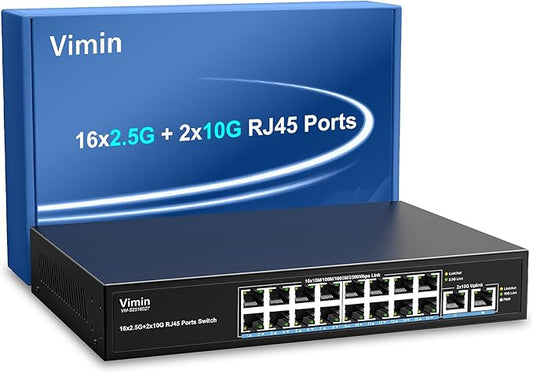 18-Port 2.5G Ethernet Switch by Vimin
