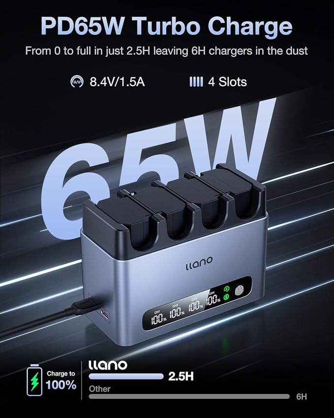 llano NP-FZ100 Battery Charger - Image 2