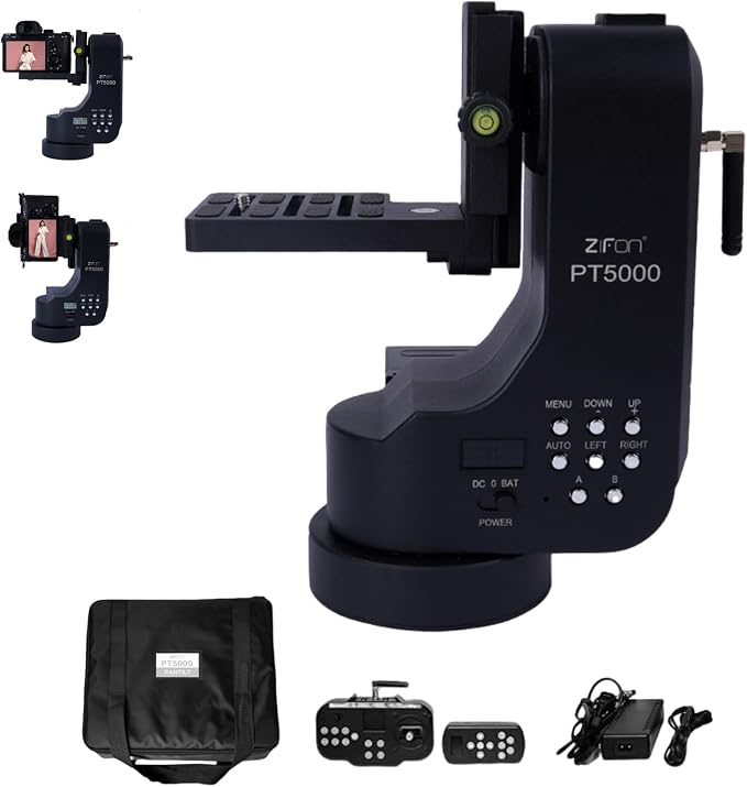 PT5000 360° Auto Motorized Rotating Panoramic Head by ZTIANFOTO