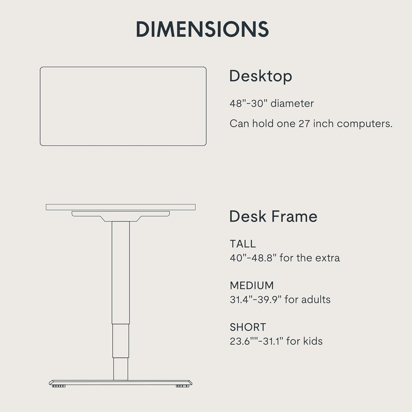 FLEXISPOT E6 Essential 3 Stages Dual Motor Electric Standing Desk 48x30 Inch Whole-Piece Board Height Adjustable Electric Sit Stand Desk(Black Frame + Brown Wood Grain Desktop, 2 Packages)