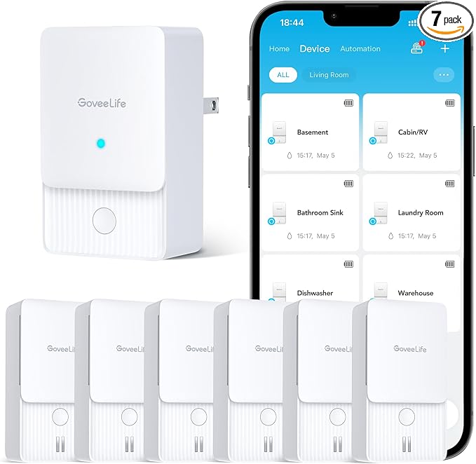 GoveeLife Premium Smart Water Leak Detector 2 by GoveeLife