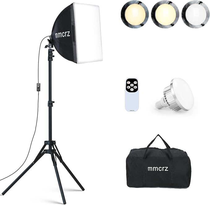 Professional Softbox Lighting Kit, Continuous Lighting by mmcrz