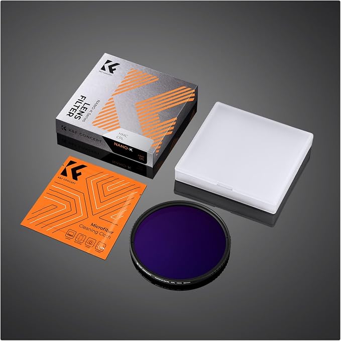 K&F CONCEPT 52mm Circular Polarizer Filter Ultra-Slim 18 Multi-Coated Optical - Image 8