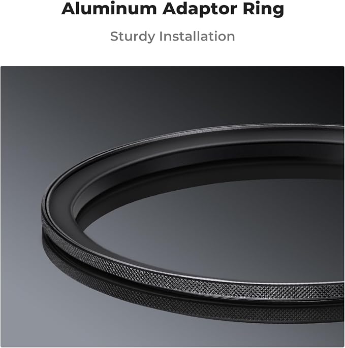 K&F CONCEPT 58-77mm Magnetic Filter Adapter Ring, - Image 5
