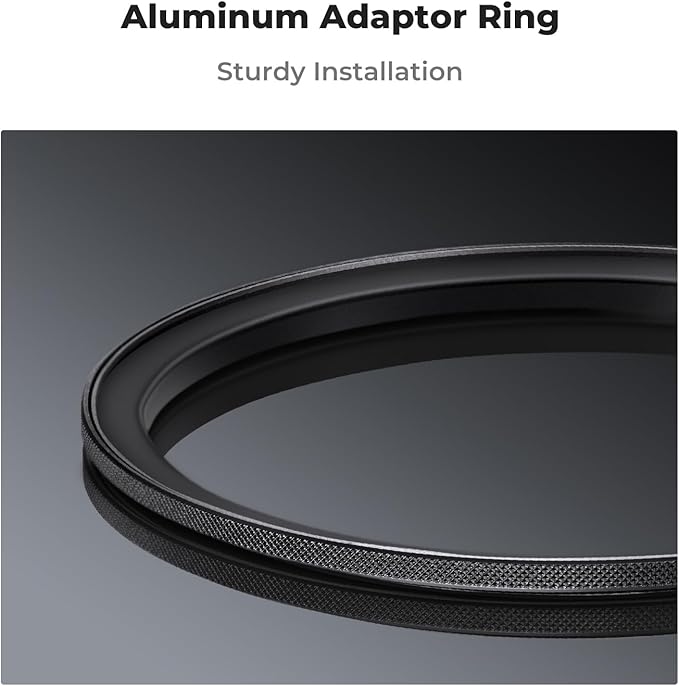 K&F CONCEPT 62-82mm Magnetic Filter Adapter Ring, - Image 5