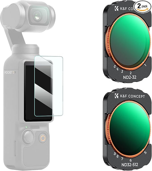 K&F CONCEPT Adjustable Magnetic ND Filters Set by KFCONCEPT