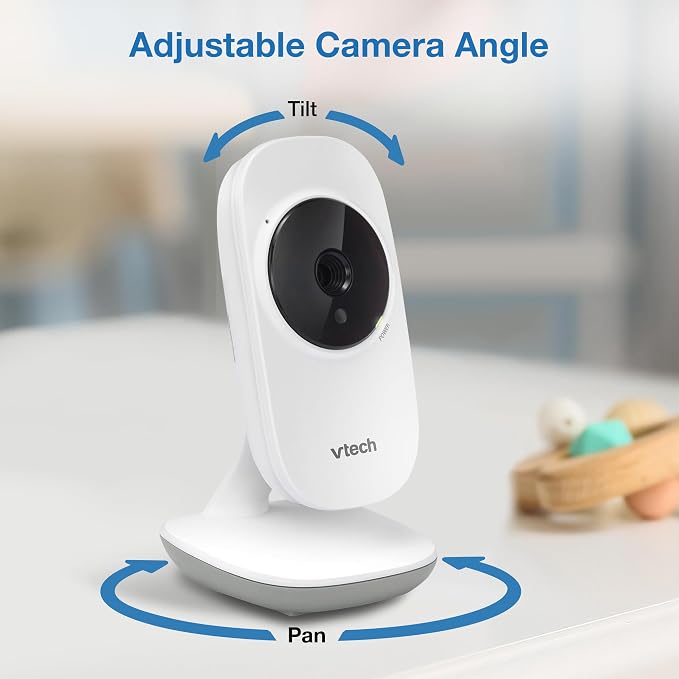 VTech Baby Monitor No WiFi – 19Hr Video Battery, 1000ft Range, Night Vision - Image 5