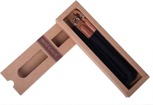 Vintage Handmade Leather Rope Camera Neck Strap by Unknown