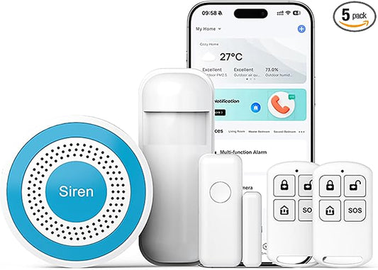 Home Security System with Smart Life or Tuya Instant App Alerts and Instant App by PGST