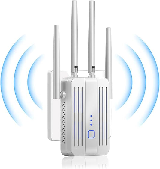 WiFi Extender Signal Booster for Home: 2026 Internet Repeater Long Range Up to by PMOODSK