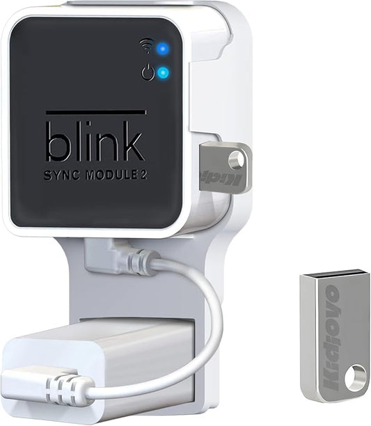 256GB Blink USB Flash Drive & Wall Mount by KIDJOYO