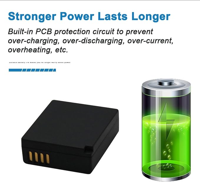 DMW-BLG10/BL E9E Camera Battery Multifunctional Charger Set Compatible - Image 2